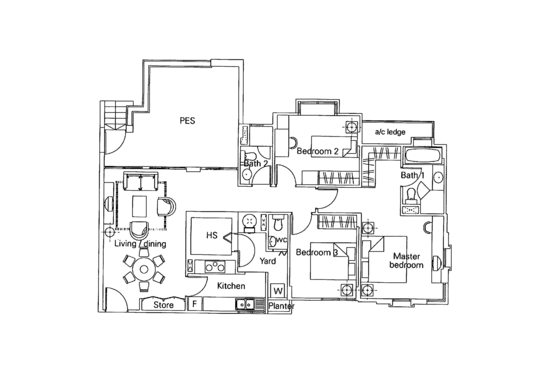 D'Ecosia - Floor Plan