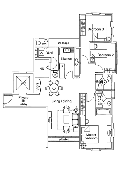 D'Ecosia - Floor Plan