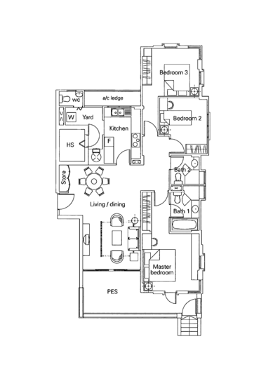 D'Ecosia - Floor Plan