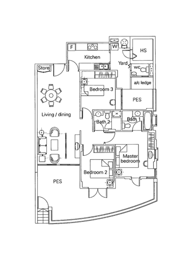 D'Ecosia - Floor Plan