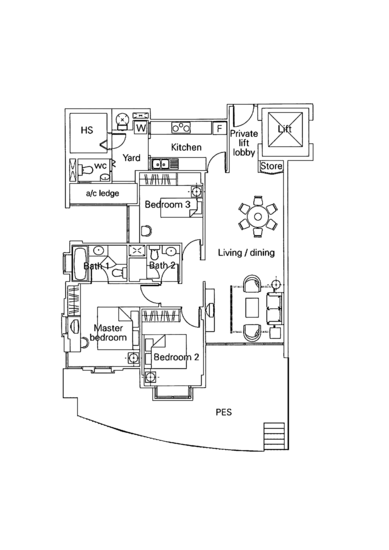 D'Ecosia - Floor Plan
