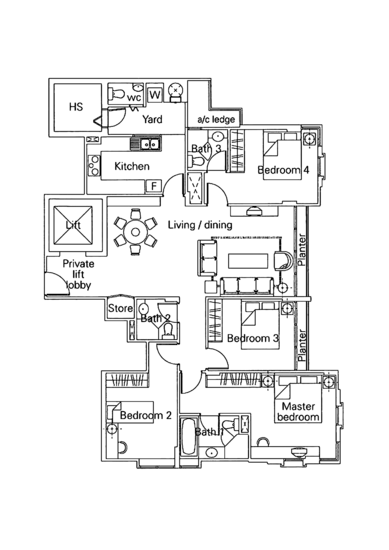 D'Ecosia - Floor Plan