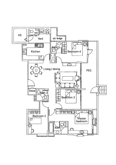 D'Ecosia - Floor Plan