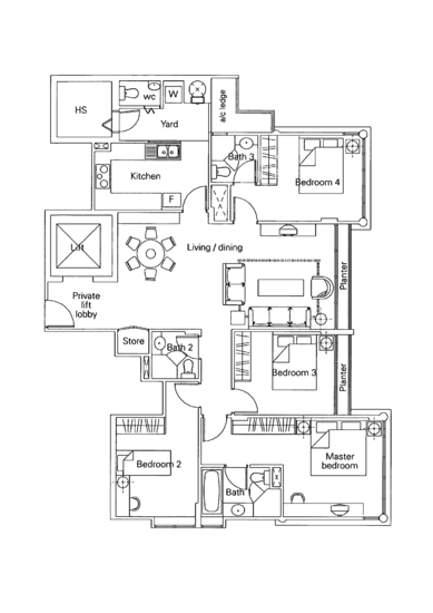 D'Ecosia - Floor Plan