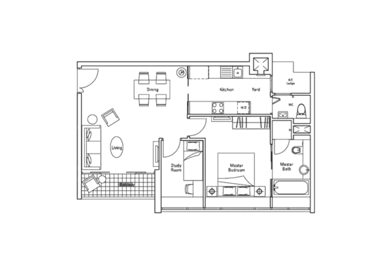Novena Suites - Floor Plan