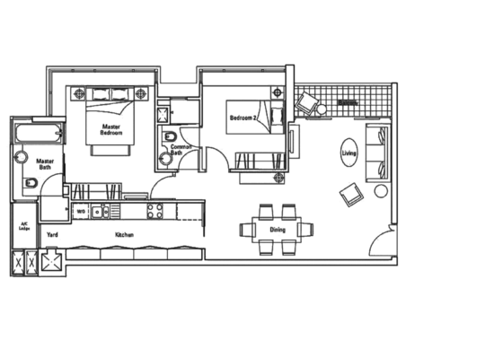 Novena Suites - Floor Plan