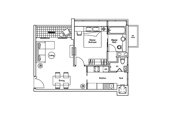Novena Suites - Floor Plan