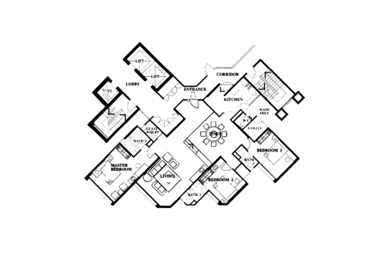 The Morningside - Floor Plan