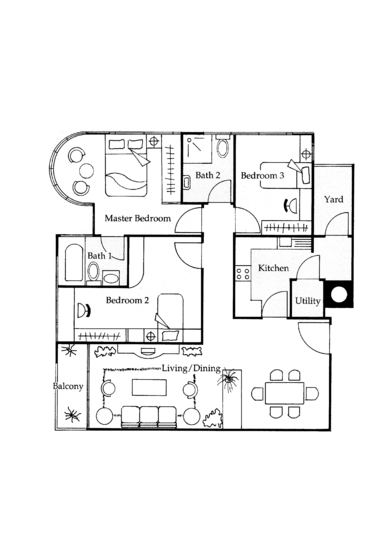 La Crystal - Floor Plan
