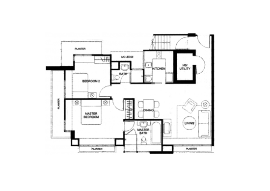 Clydes Residence - Floor Plan