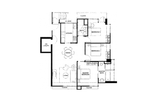 Clydes Residence - Floor Plan