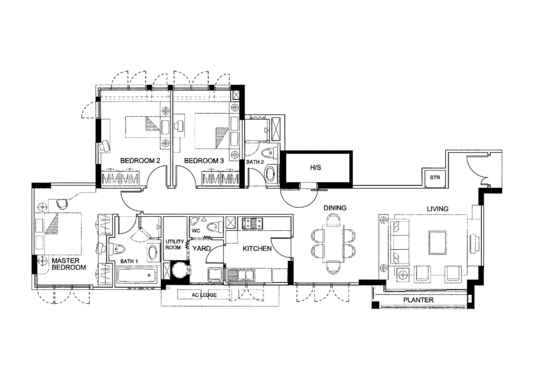 Butterworth 8 - Floor Plan