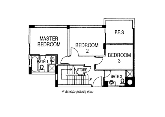 Villa Azura - Floor Plan