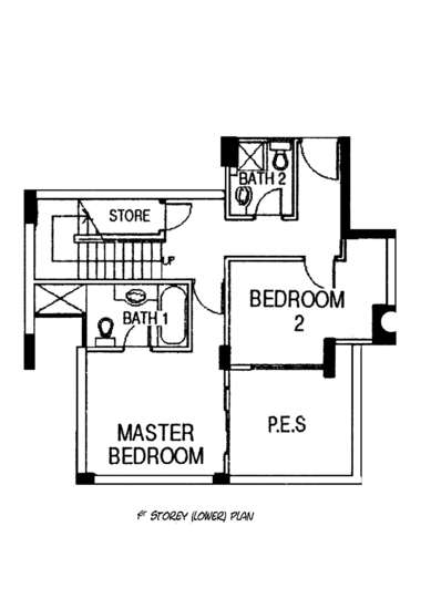 Villa Azura - Floor Plan