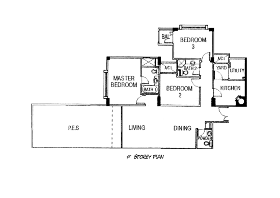 Villa Azura - Floor Plan