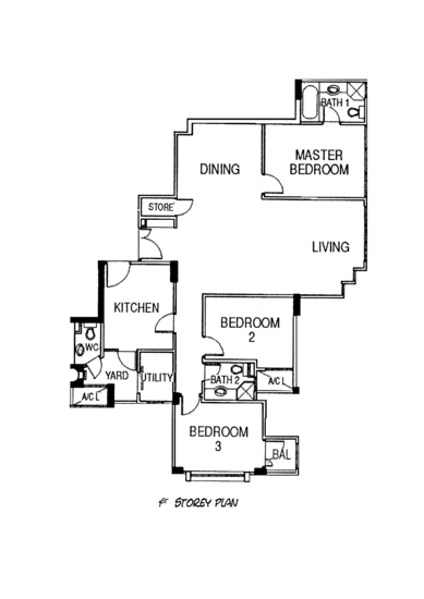 Villa Azura - Floor Plan