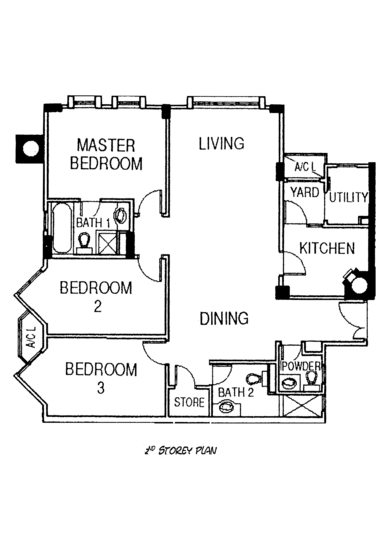 Villa Azura - Floor Plan