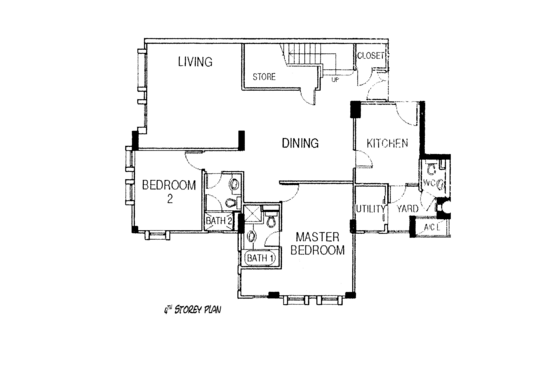 Villa Azura - Floor Plan