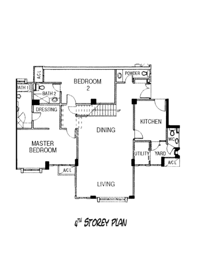 Villa Azura - Floor Plan