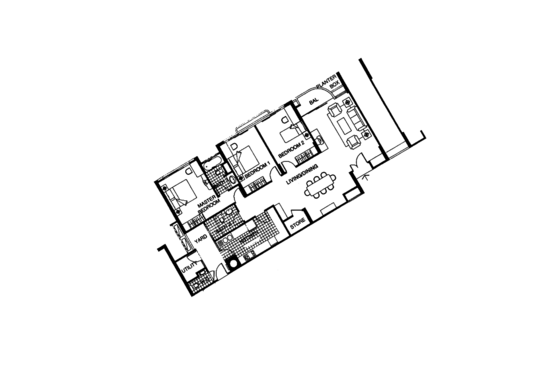 Ritz Mansions - Floor Plan
