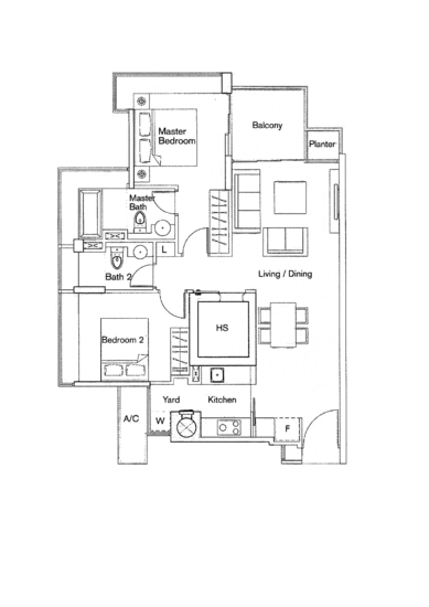 Casa Merah - Floor Plan