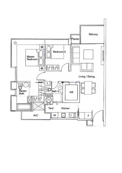 Casa Merah - Floor Plan