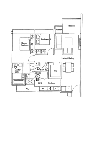 Casa Merah - Floor Plan
