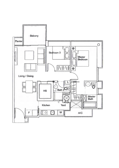 Casa Merah - Floor Plan