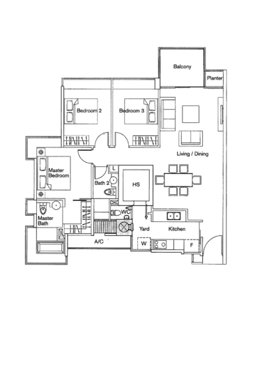 Casa Merah - Floor Plan