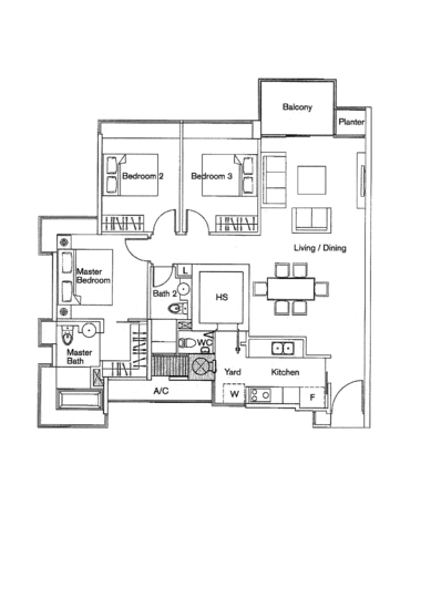 Casa Merah - Floor Plan
