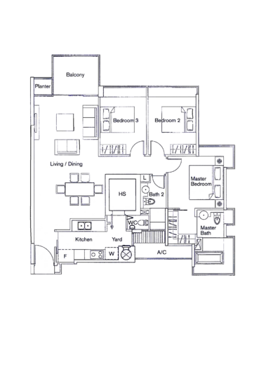 Casa Merah - Floor Plan