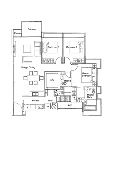 Casa Merah - Floor Plan