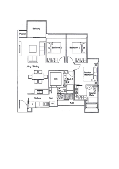 Casa Merah - Floor Plan