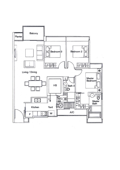 Casa Merah - Floor Plan