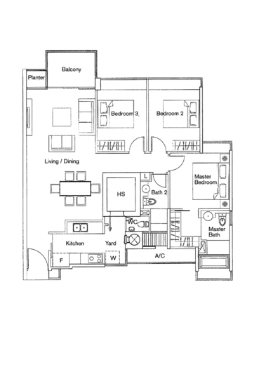 Casa Merah - Floor Plan