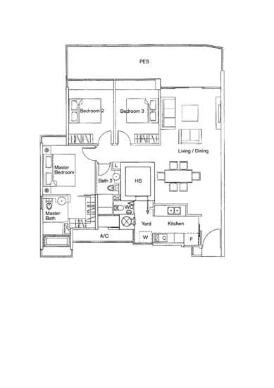 Casa Merah - Floor Plan