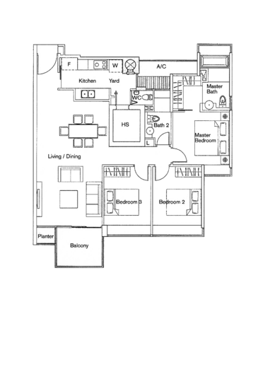 Casa Merah - Floor Plan