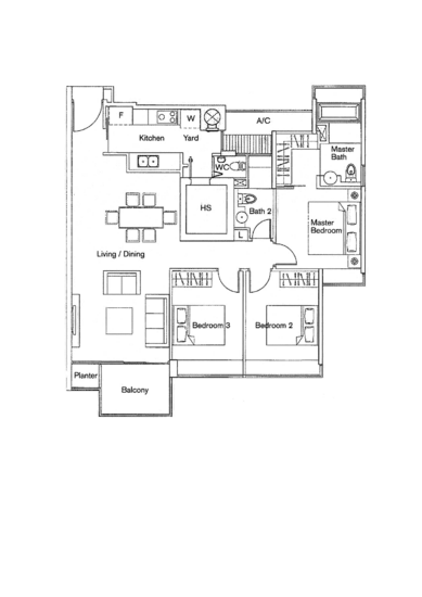 Casa Merah - Floor Plan