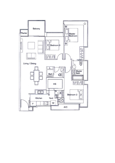 Casa Merah - Floor Plan