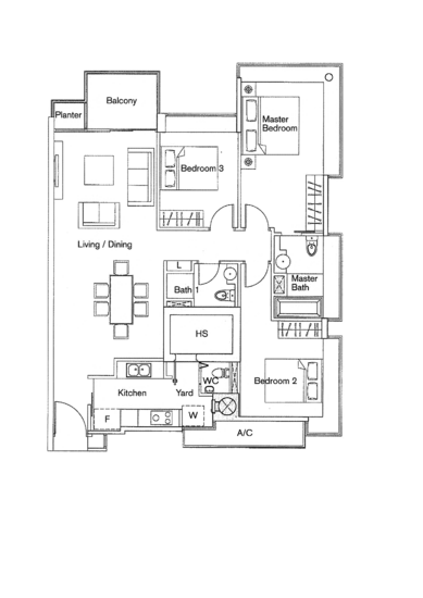 Casa Merah - Floor Plan