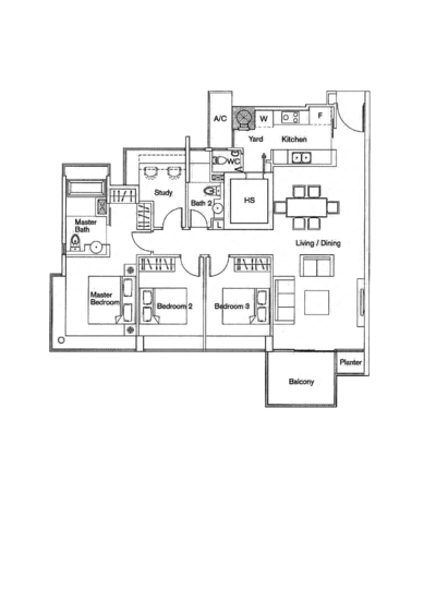 Casa Merah - Floor Plan