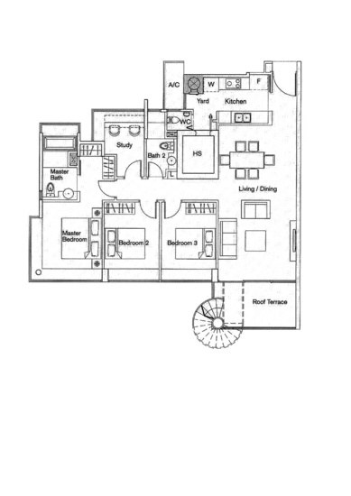 Casa Merah - Floor Plan