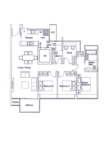 Casa Merah - Floor Plan