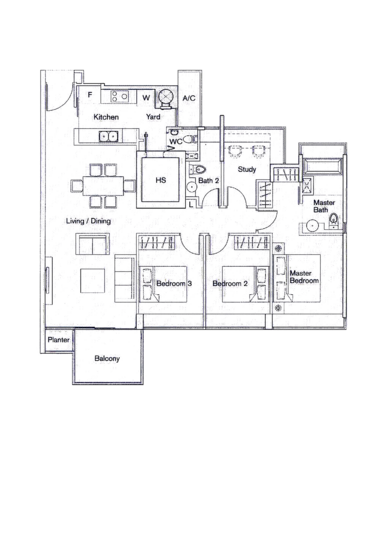 Casa Merah - Floor Plan