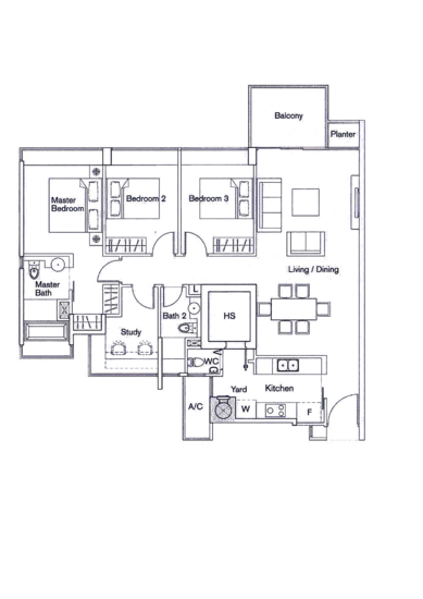 Casa Merah - Floor Plan