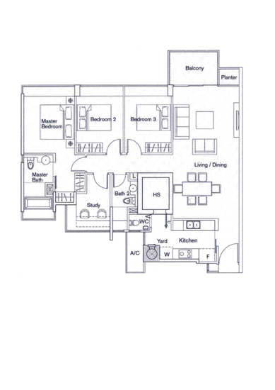 Casa Merah - Floor Plan