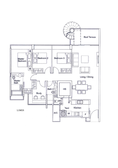 Casa Merah - Floor Plan