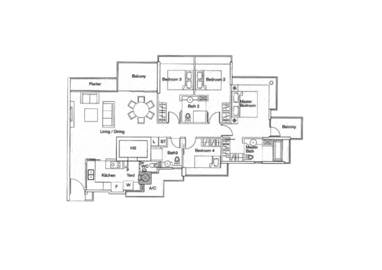 Casa Merah - Floor Plan