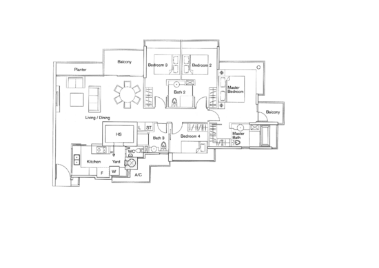 Casa Merah - Floor Plan