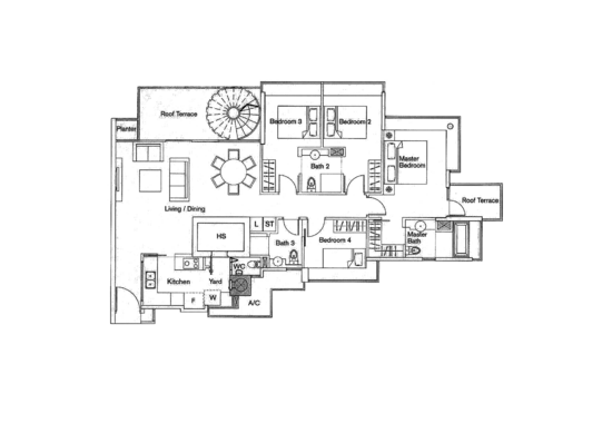 Casa Merah - Floor Plan